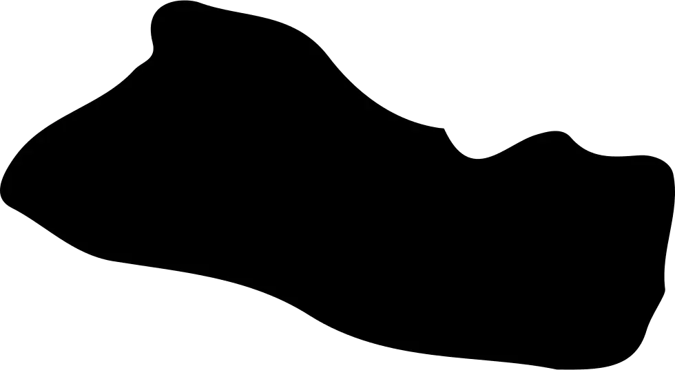 Black Irregular Abstract Shape
