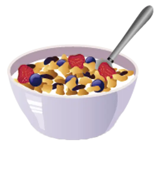 Bowl of Cereal with Fruit