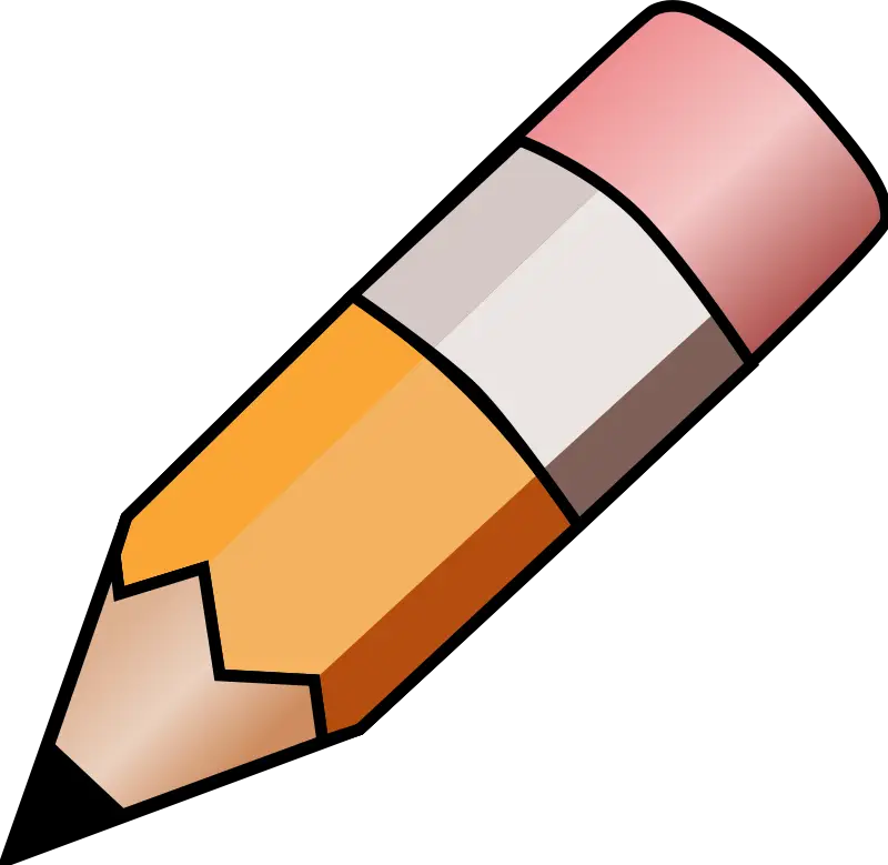 Cartoon Pencil Illustration