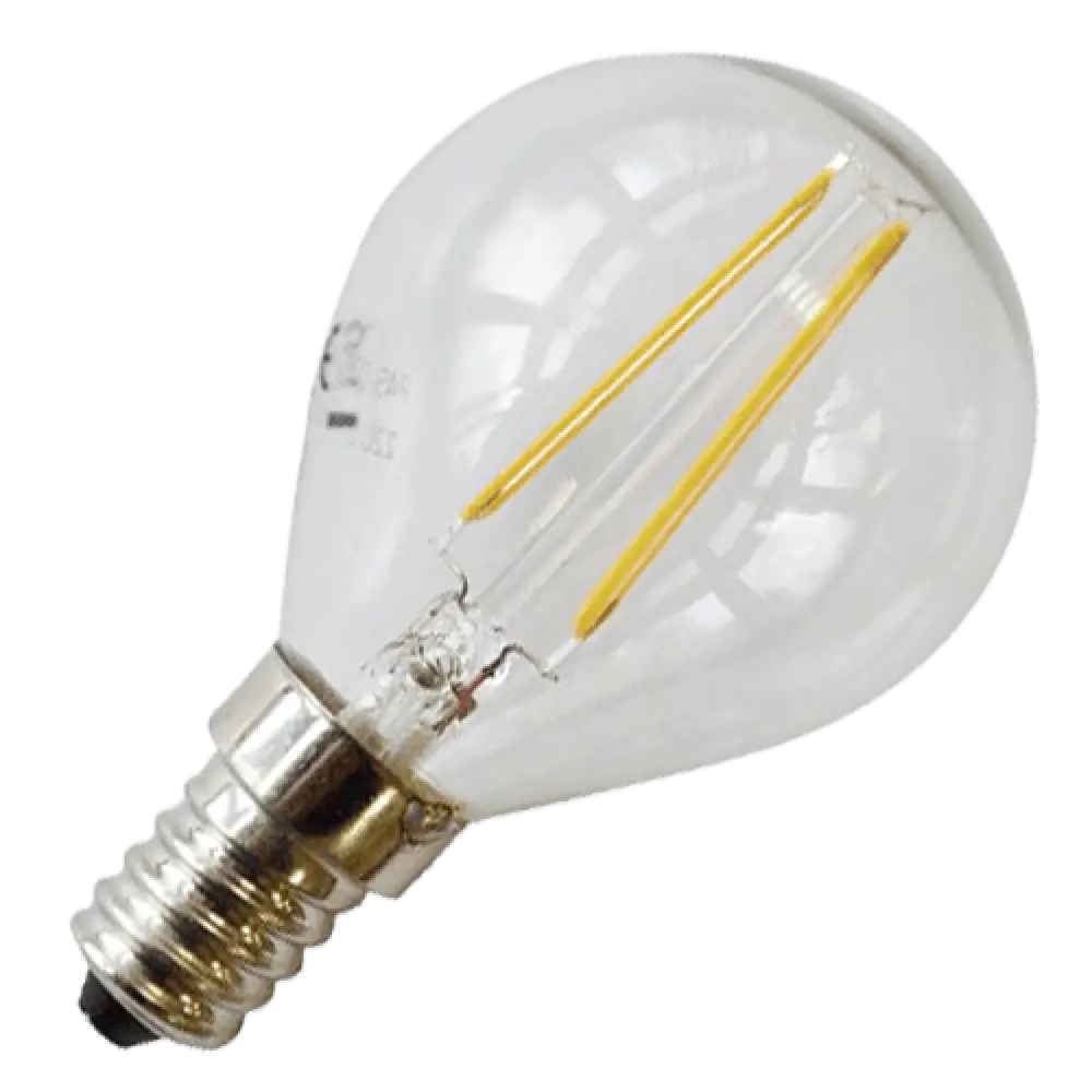 Light Bulb with Visible Filament Design