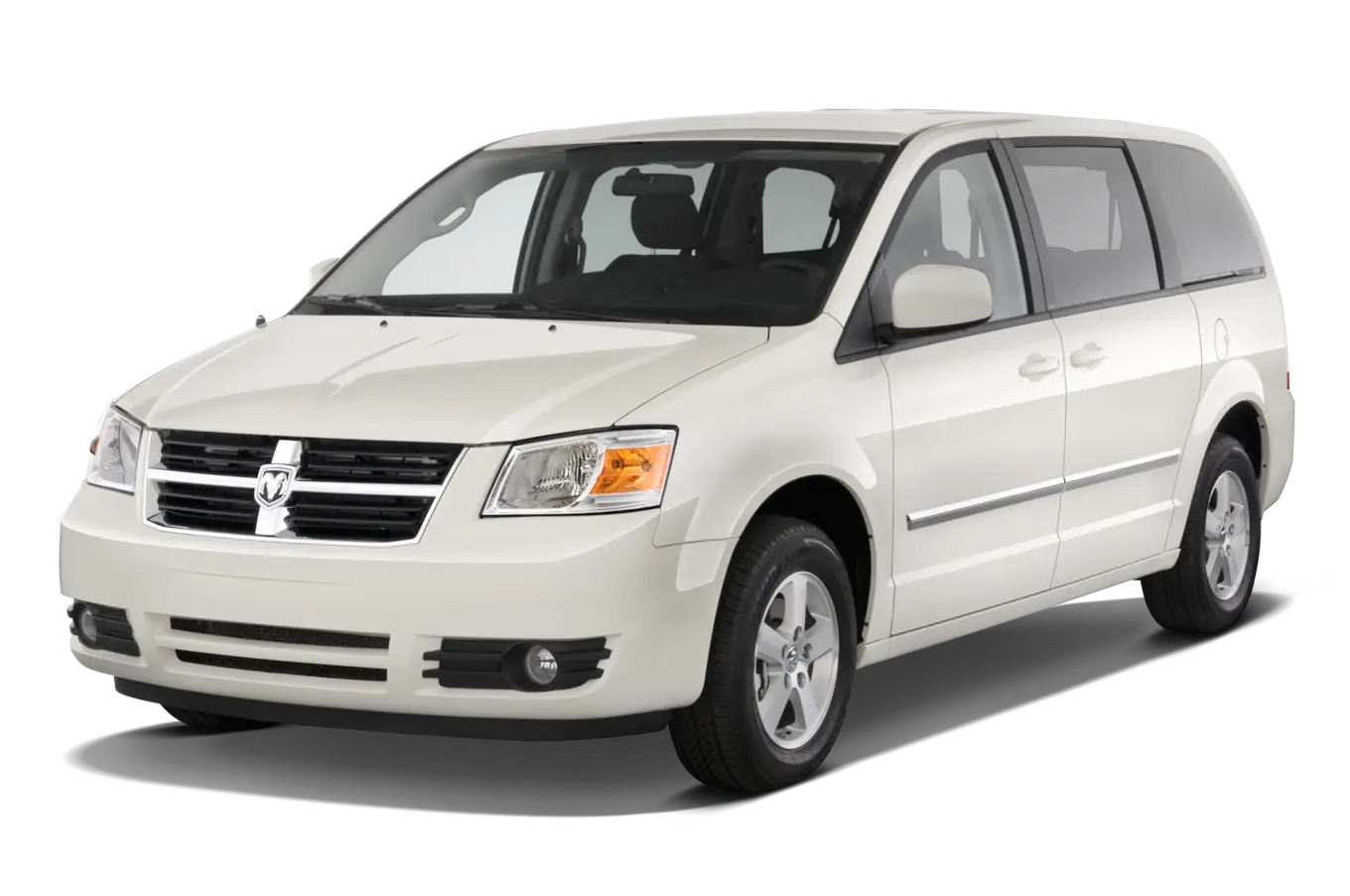 White Minivan for Family Travel