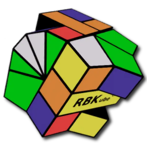 Colorful Twisted Rubik&#039;s Cube Puzzle