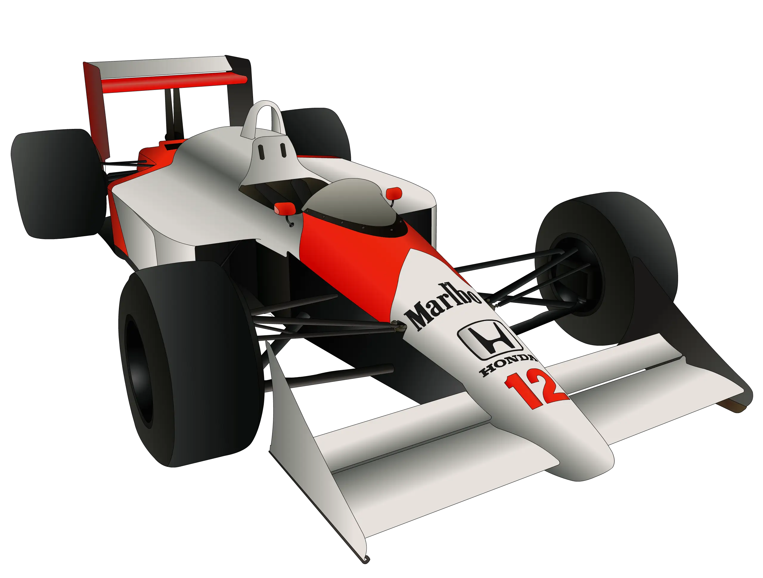 High-Speed Formula 1 Race Car