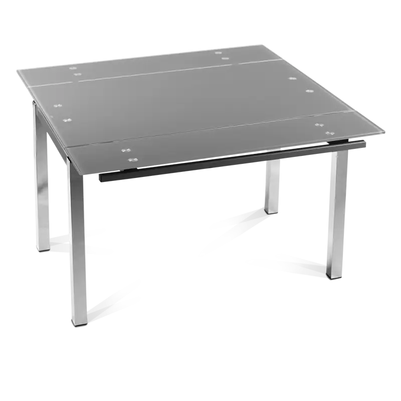 Modern Metallic Square Table