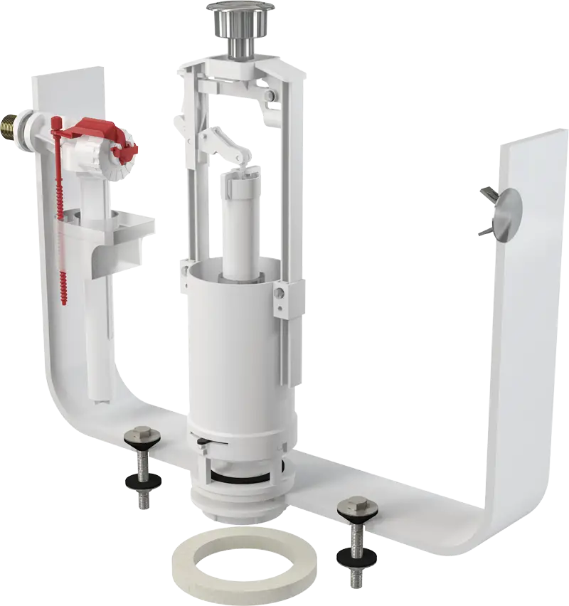 Toilet Tank Mechanism for Plumbing Repairs