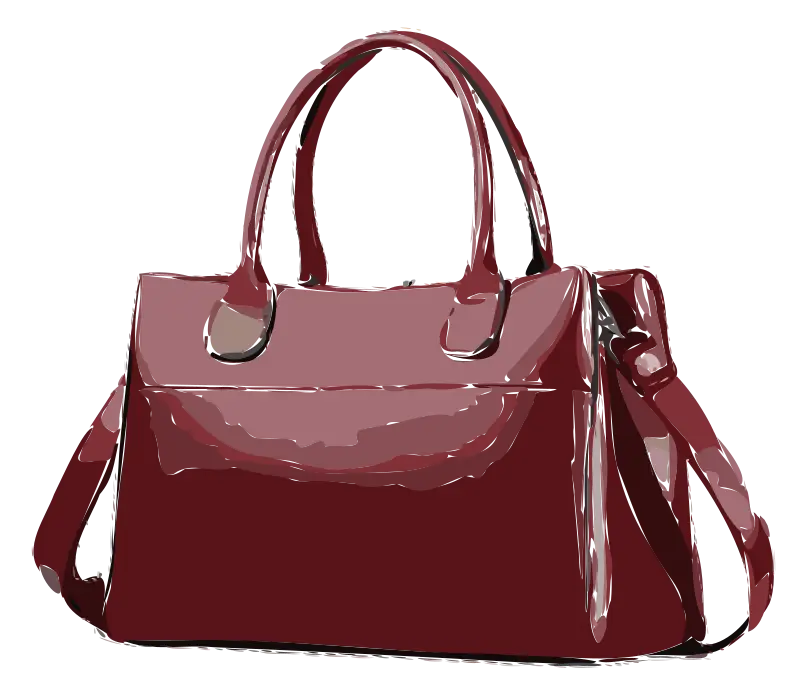 Maroon Handbag Fashion Accessory Design