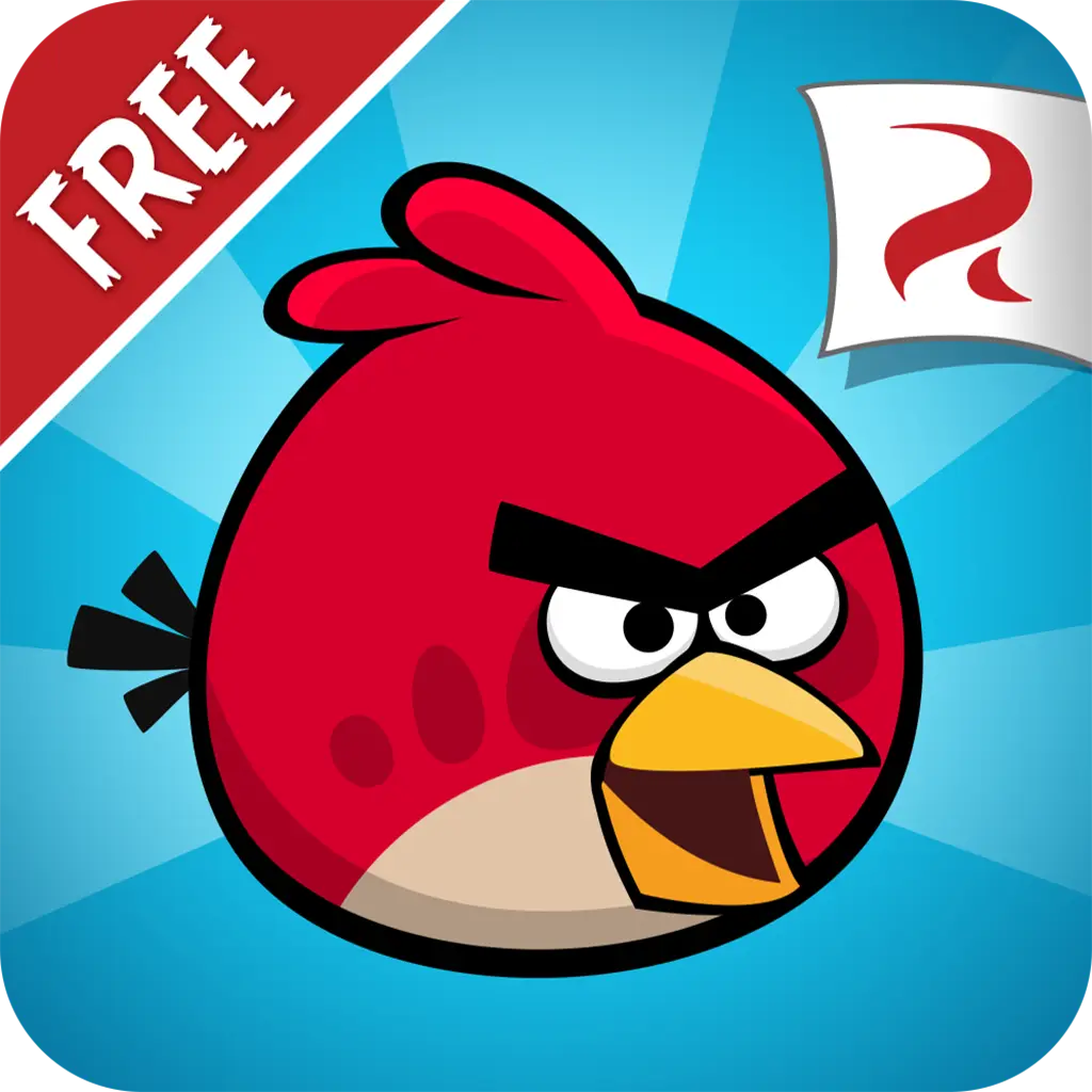 Red Angry Bird Game Icon