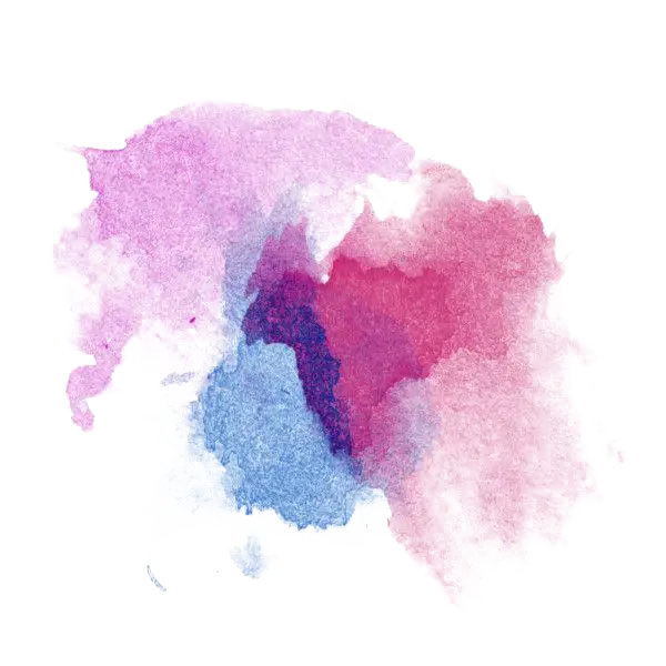 Bright Multicolor Watercolor Splash