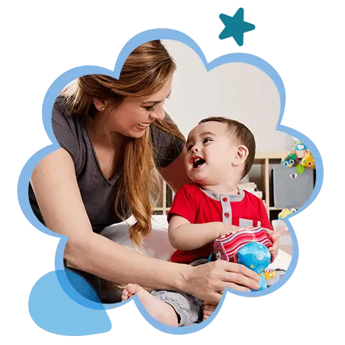 Happy Mother and Child