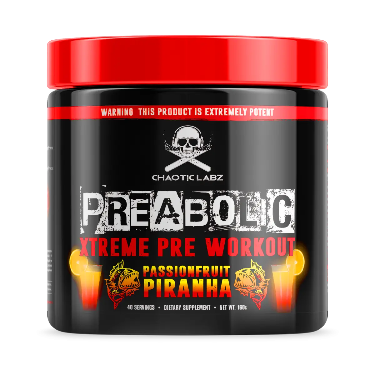 Pre Workout Supplement Passionfruit Flavor