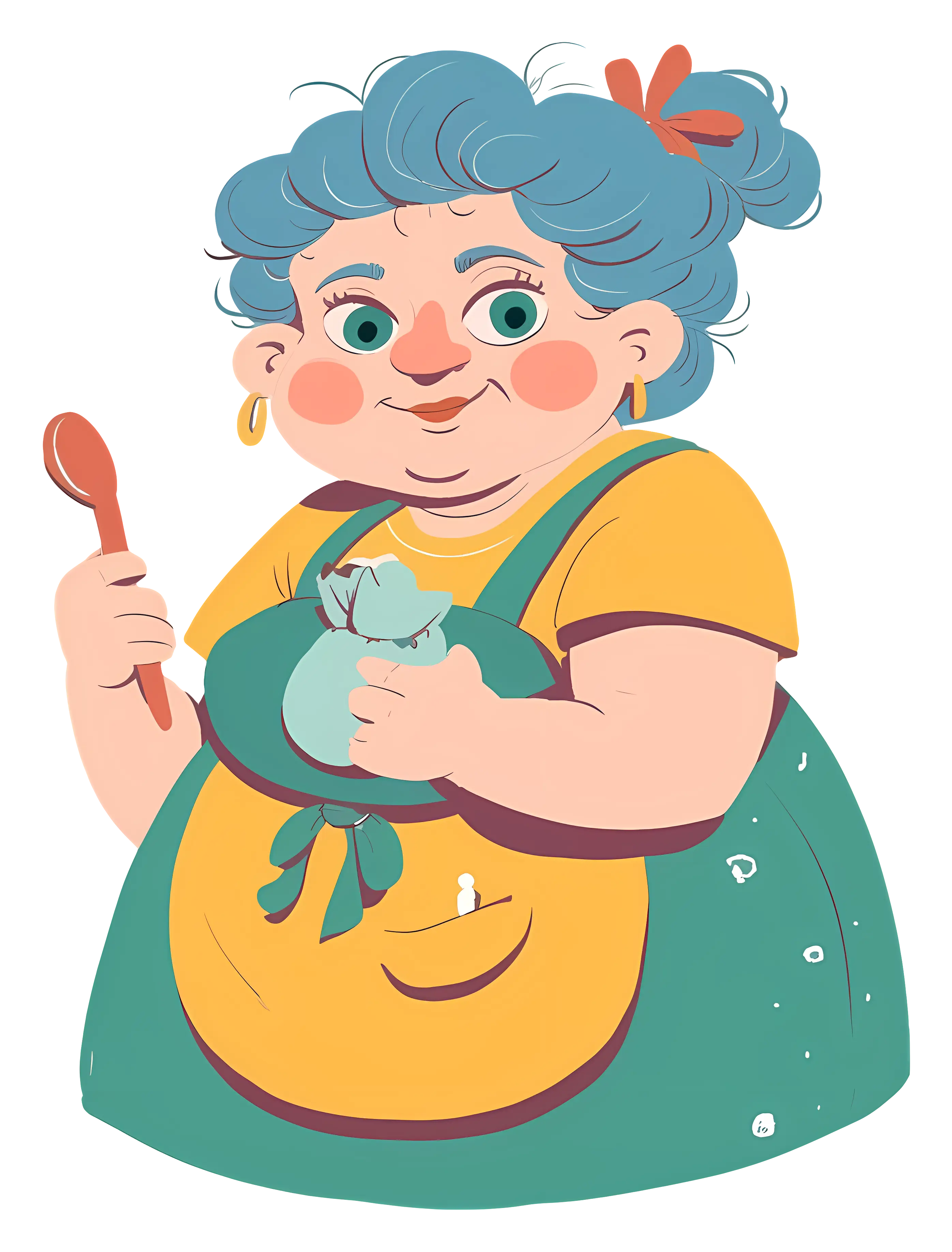Grandmother Cooking