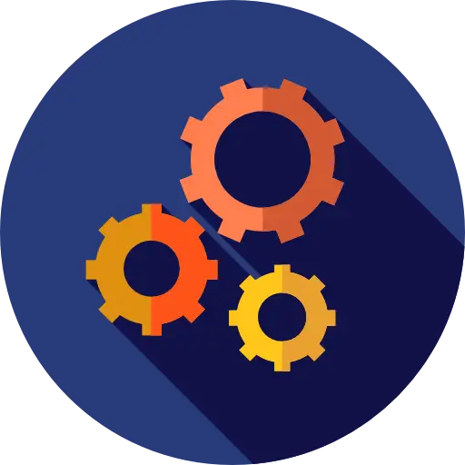 Gear Icons Representing Settings