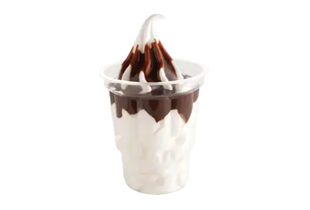 Chocolate Topped Ice Cream Sundae