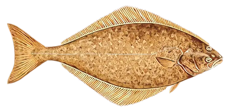 Flatfish Illustration