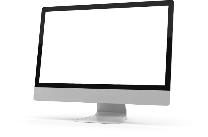 Modern Desktop Computer Monitor