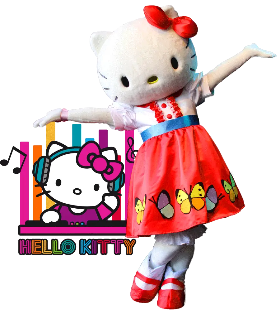 Hello Kitty in Red Dress