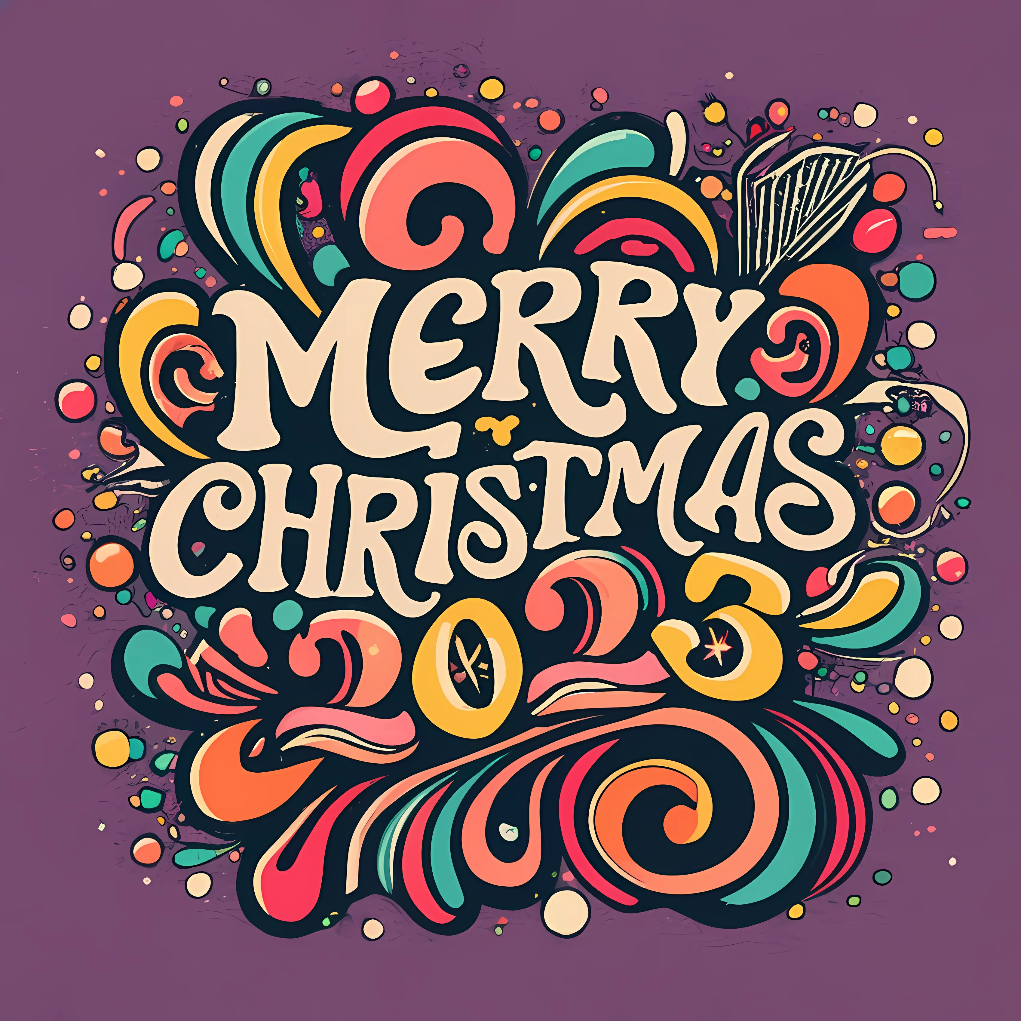 Merry Christmas 2023 Festive Design