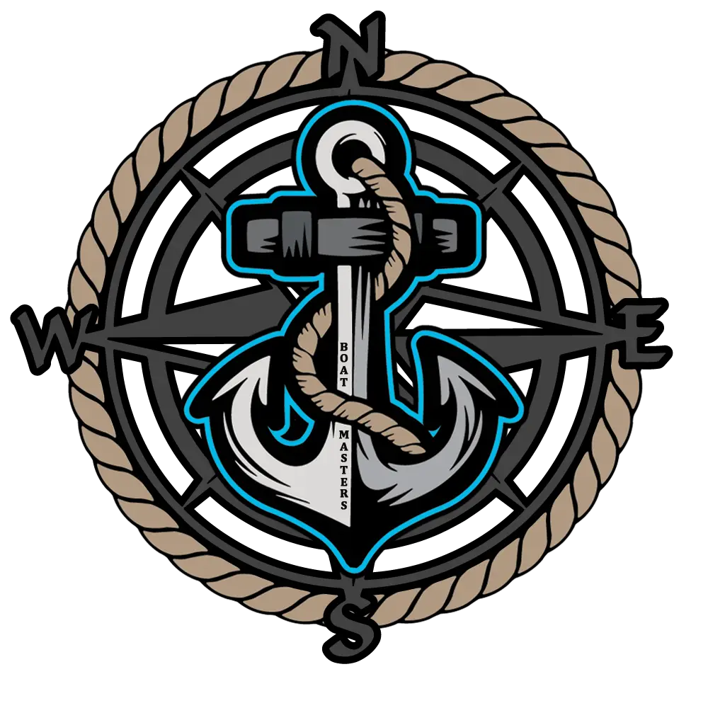 Anchor with Compass Symbol