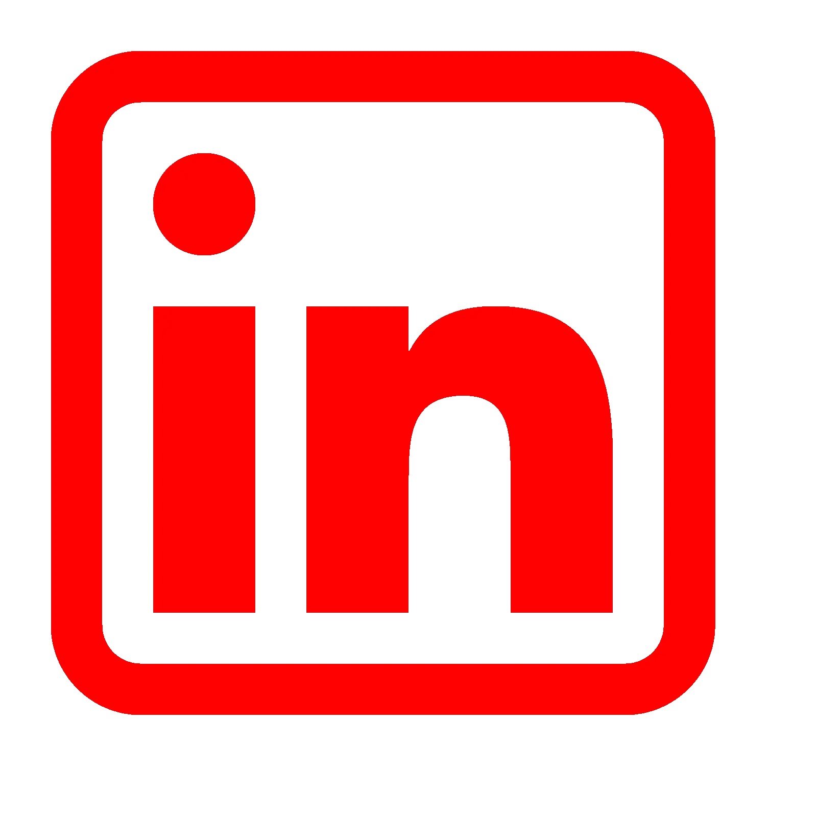 Red LinkedIn Logo