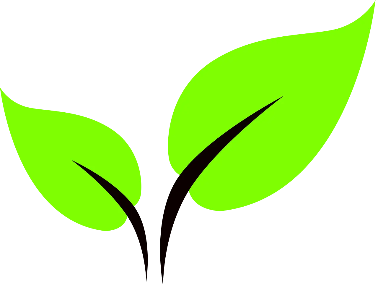 Bright Green Leaves Symbol