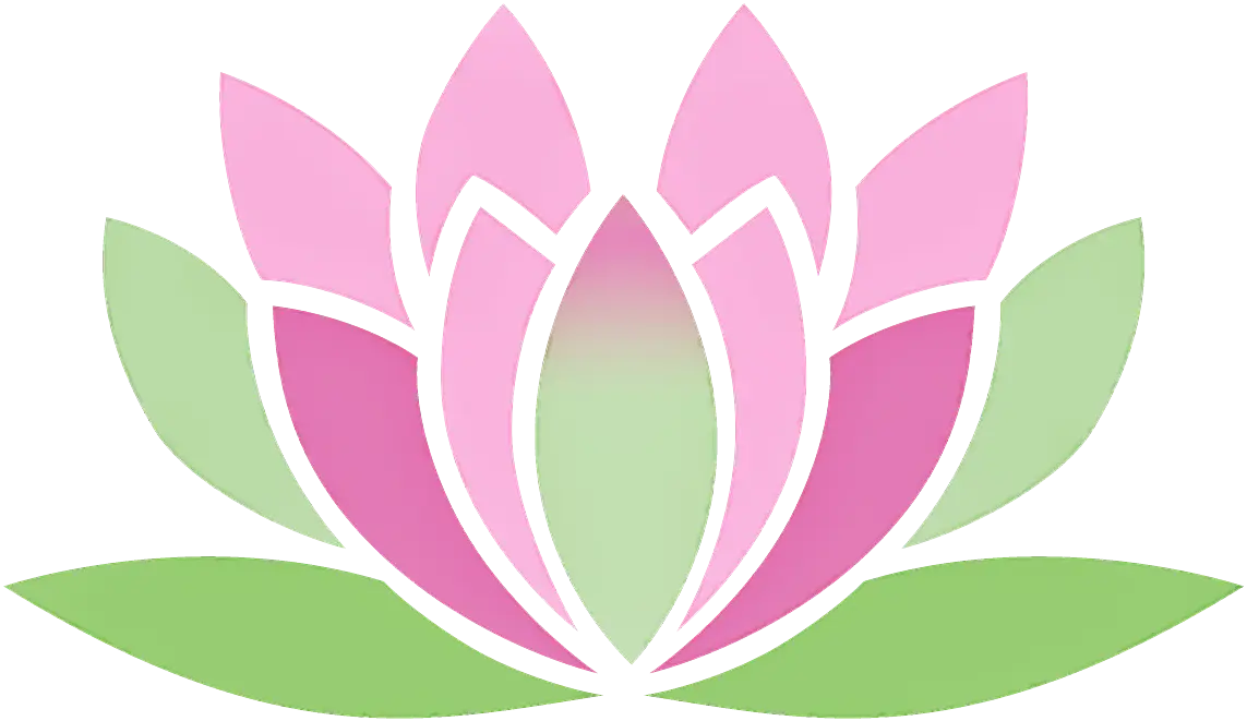 Pink Lotus Flower Design Illustration