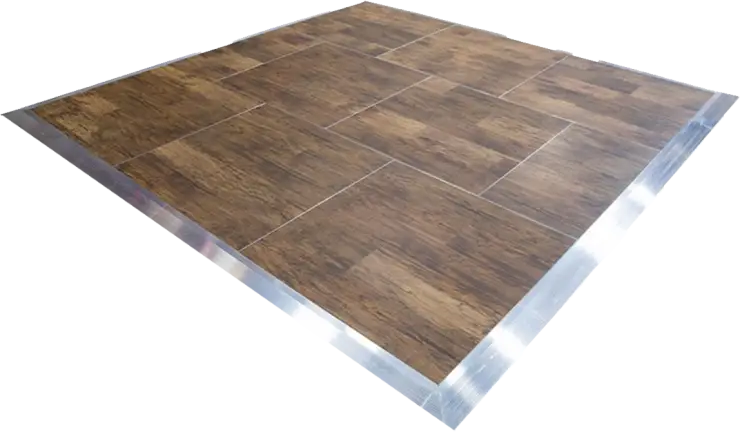 Wooden Dance Floor with Frame