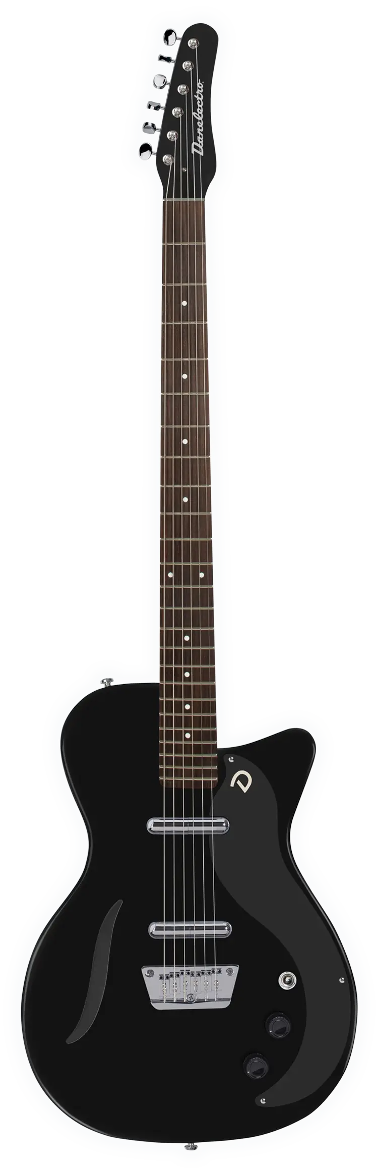 Black Electric Guitar Design