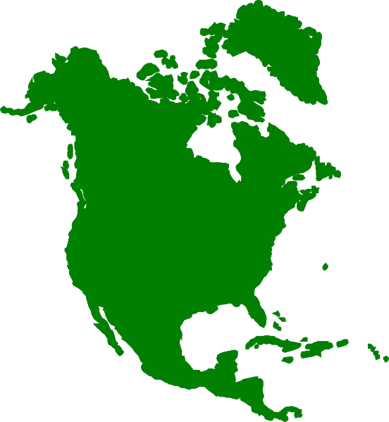 Green Map of North America