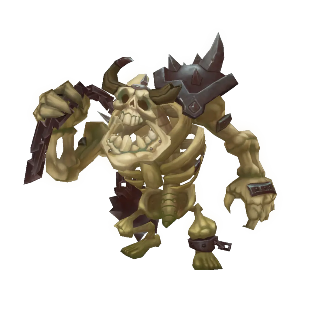 Skeleton Warrior with Weapon
