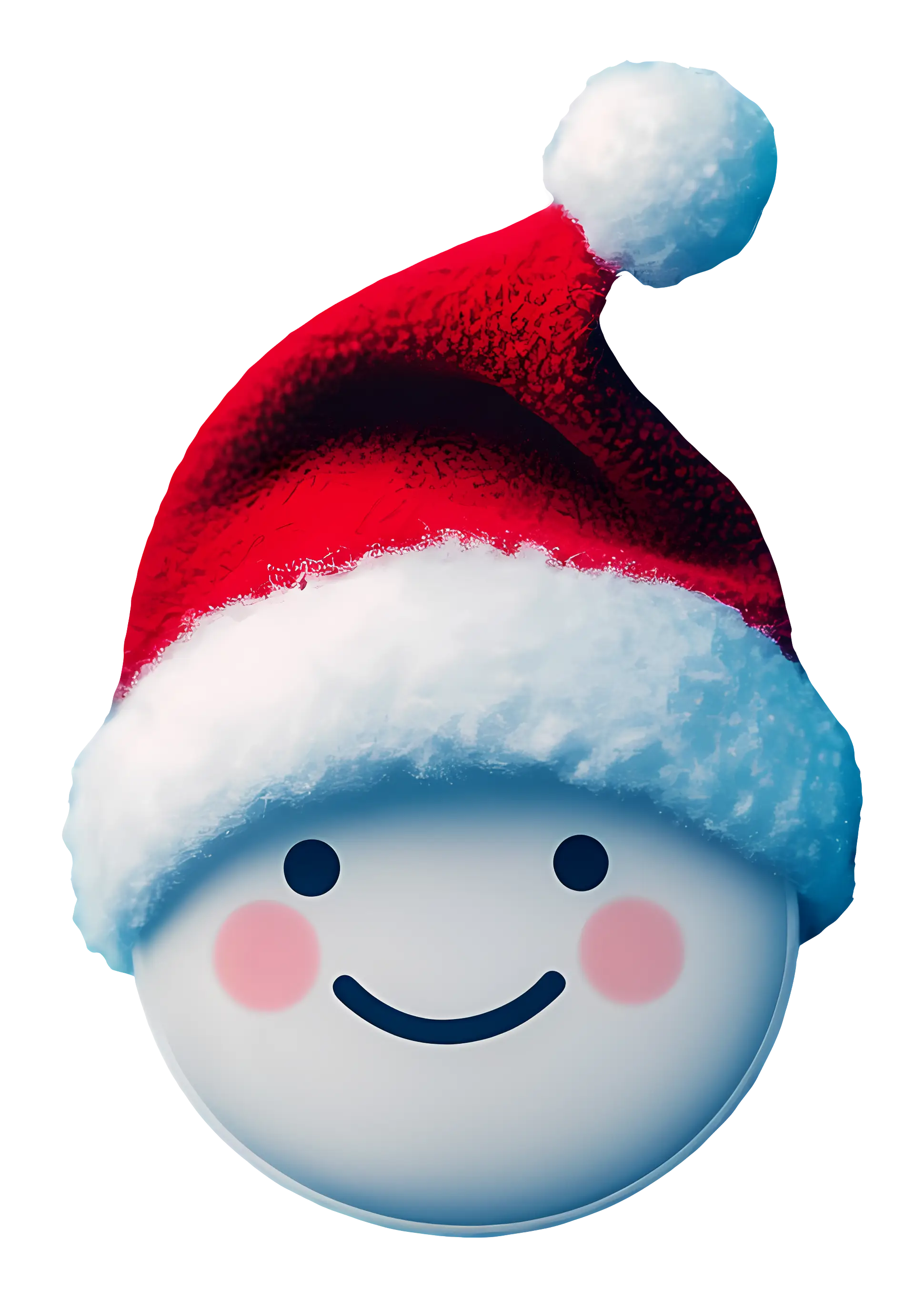Smiling Snowman Cartoon