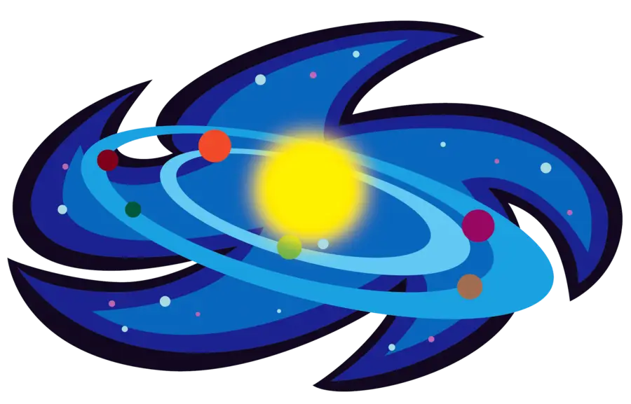 Colorful Solar System Illustration