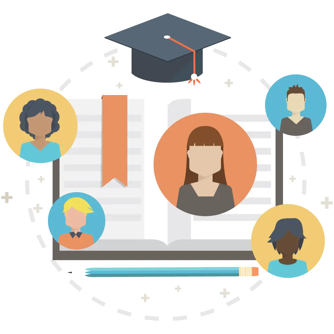 Graduation Cap and Education Icon