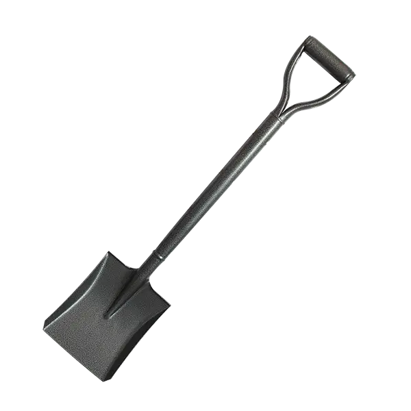 Black Shovel for Gardening and Construction