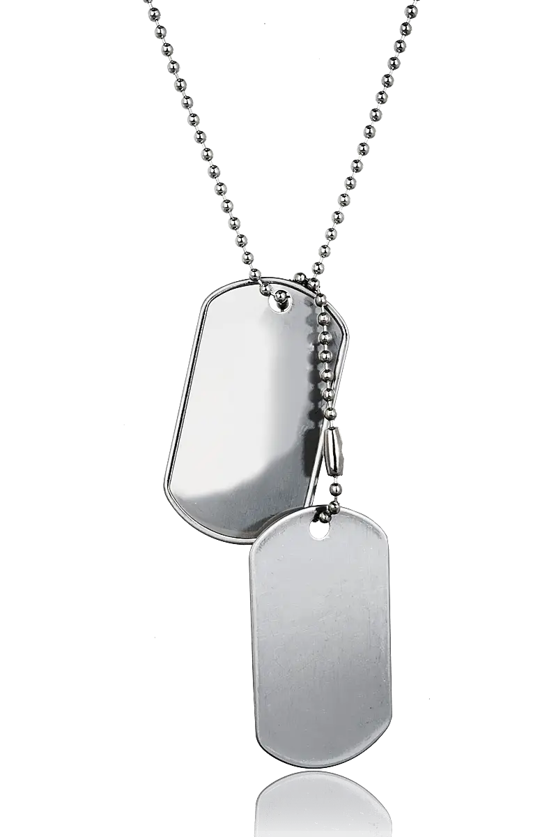 Military Dog Tags Necklace