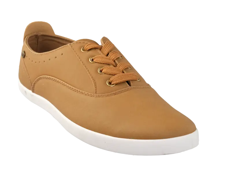 Tan Colored Casual Shoe with Laces