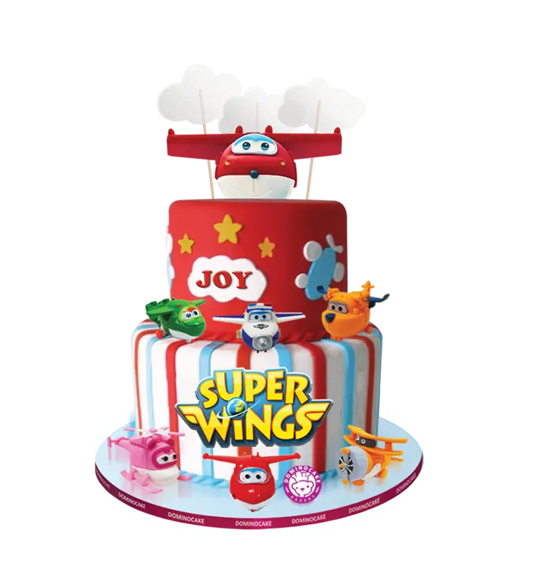 Super Wings Birthday Cake