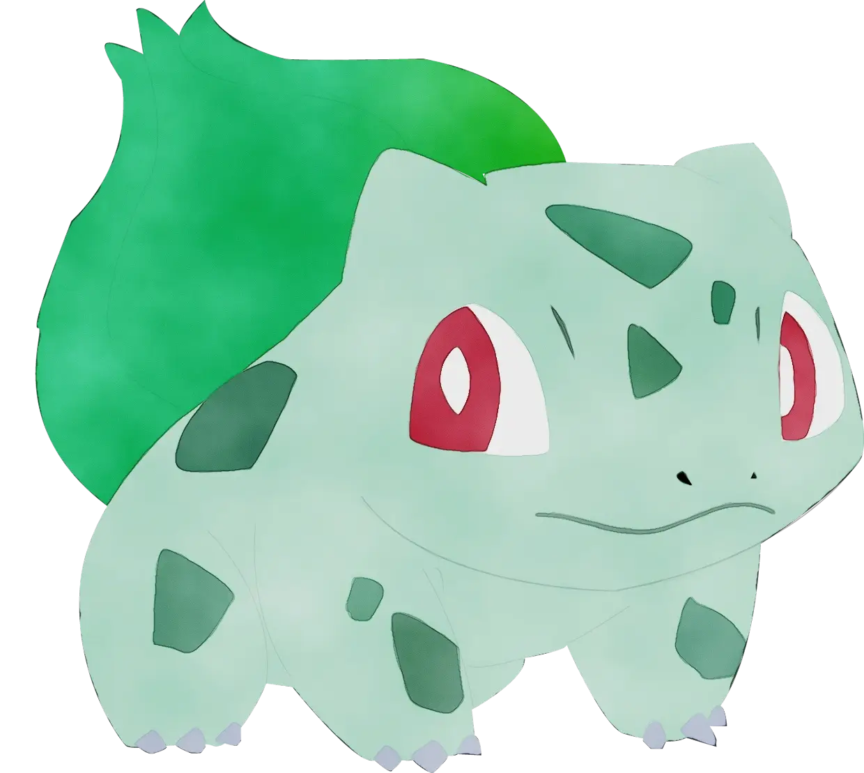 Cute Bulbasaur Cartoon Pokémon