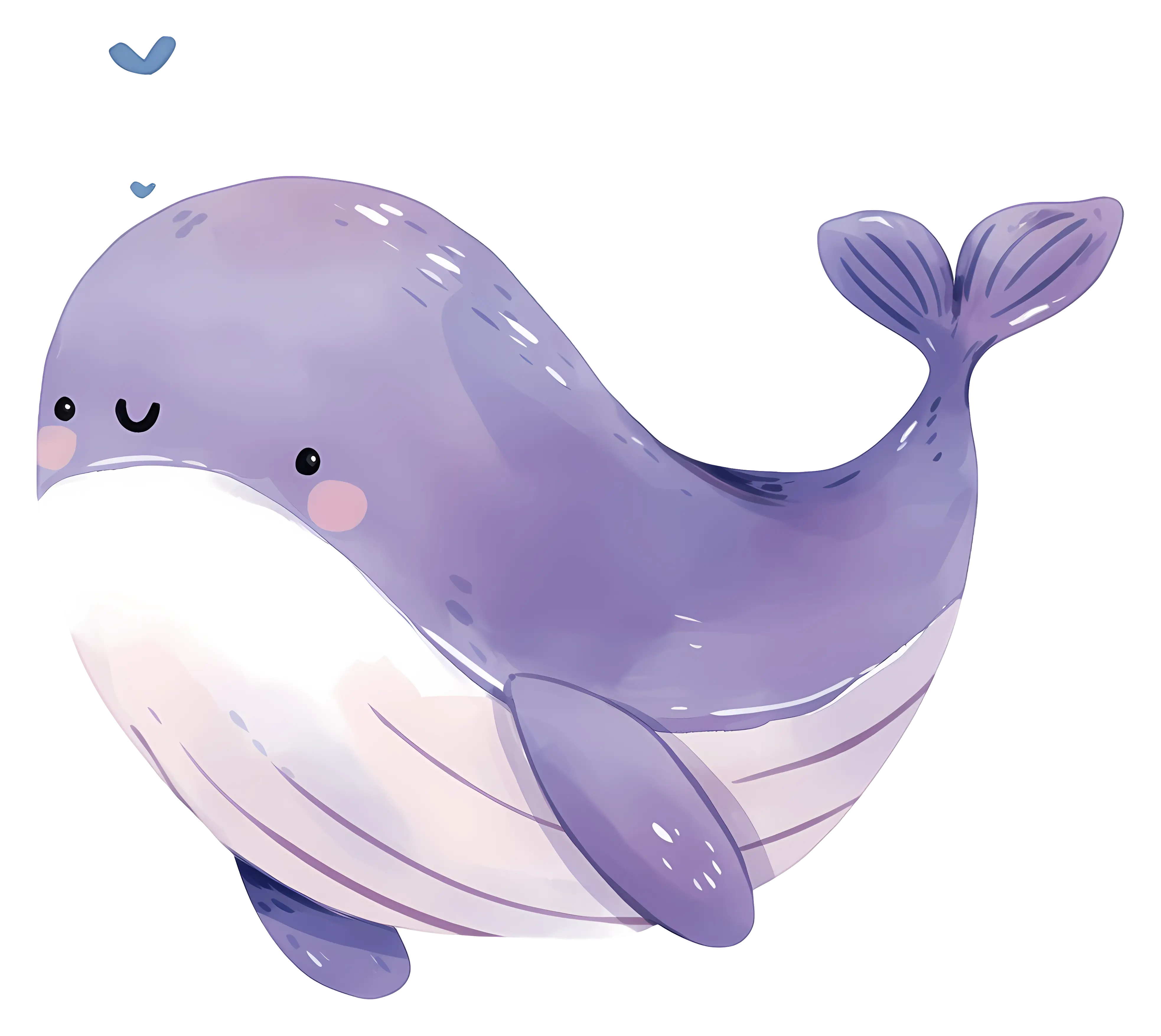 Cute Whale Cartoon
