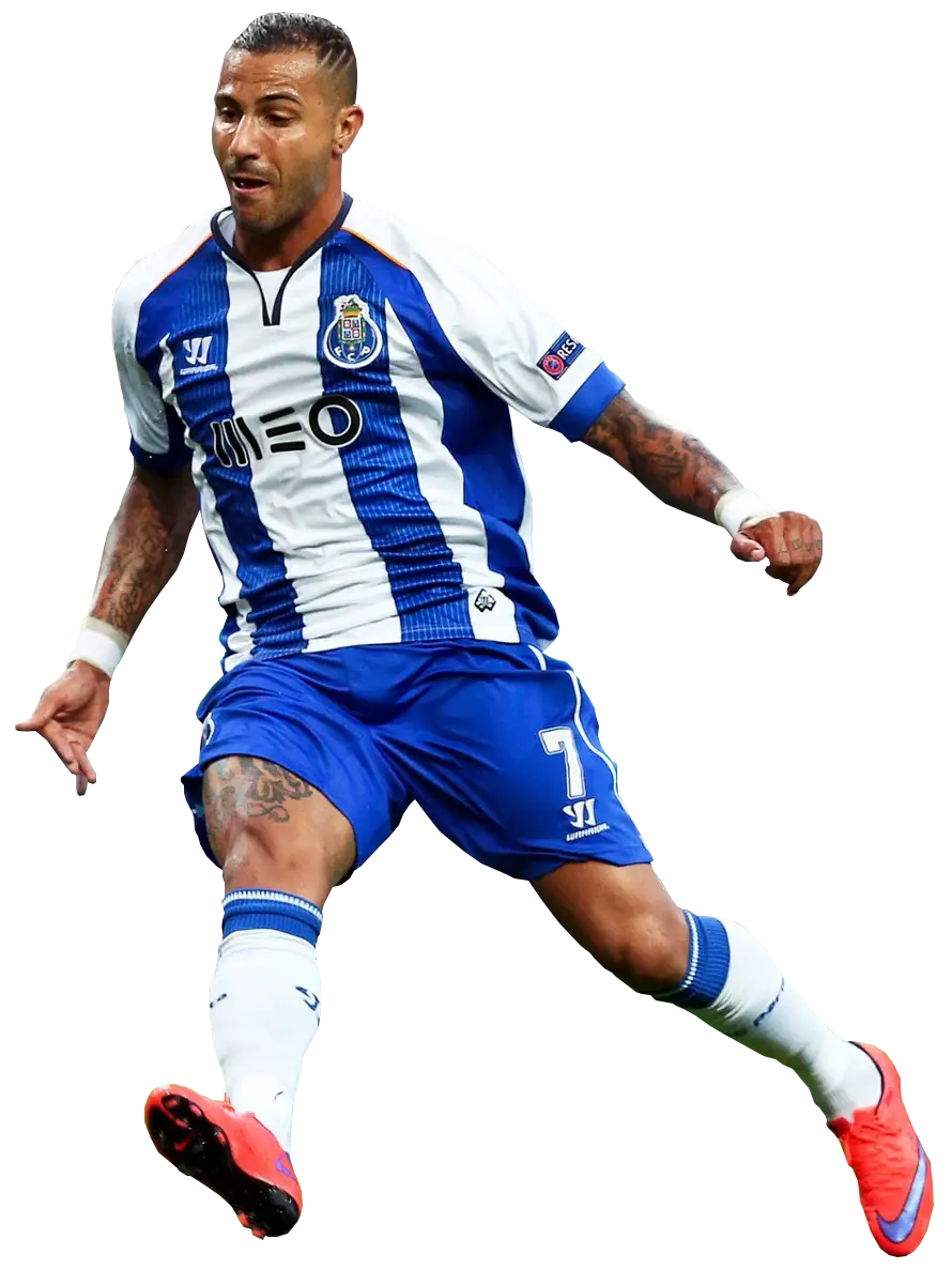 Football Player in Porto Jersey in Action