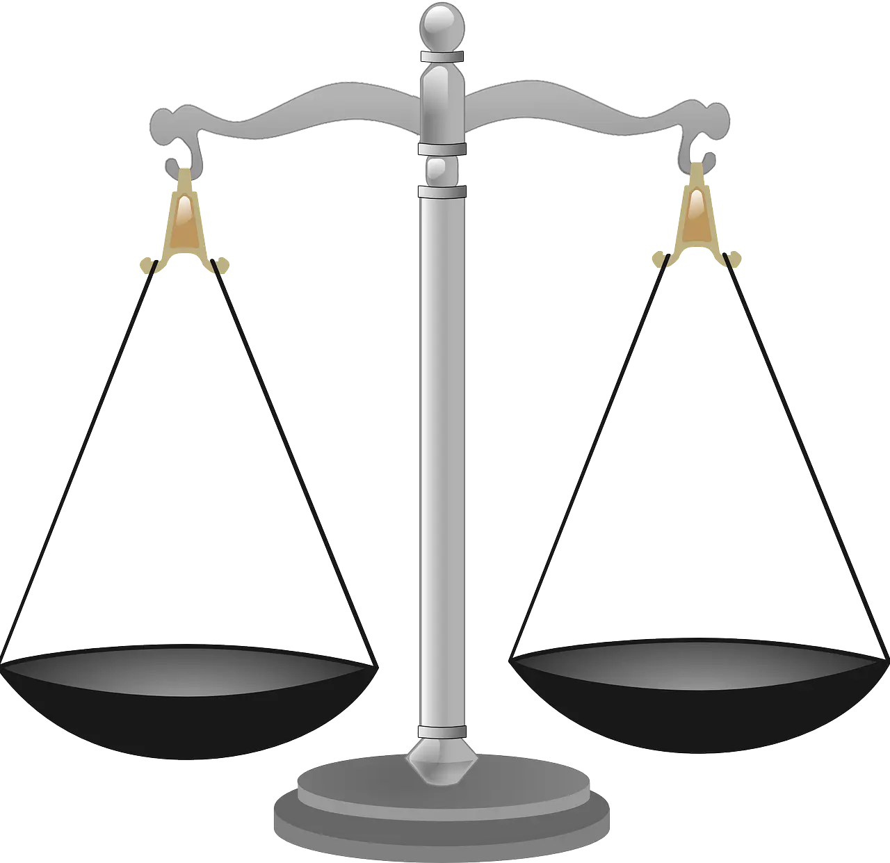 Classic Balance Scale Symbolizing Justice