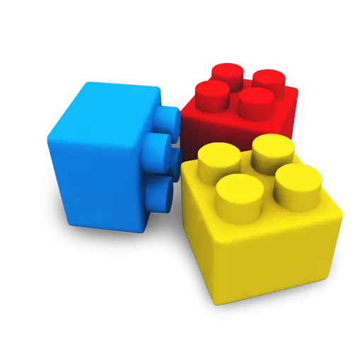 Colorful Building Blocks for Kids&#039; Play