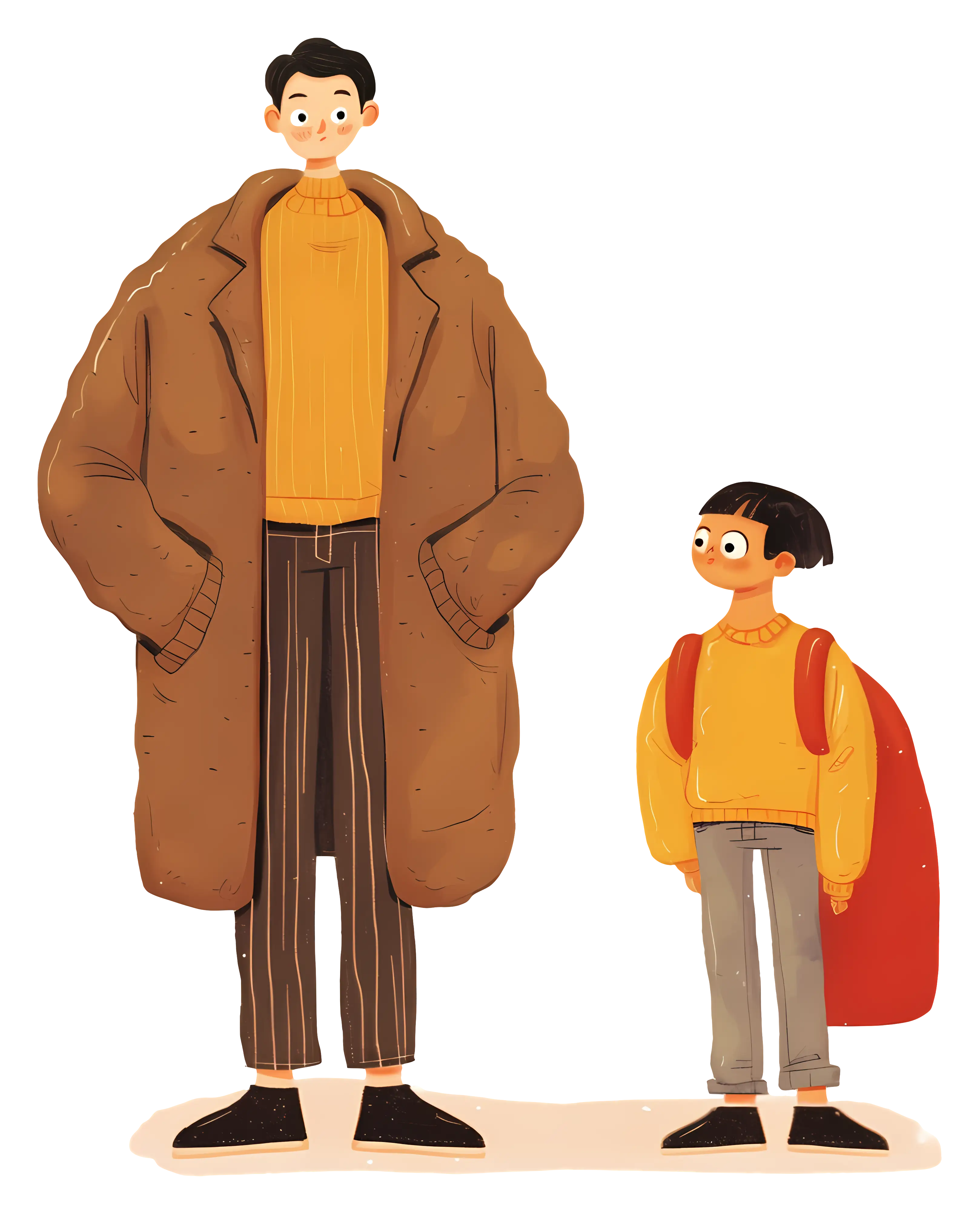 Tall and Short Characters