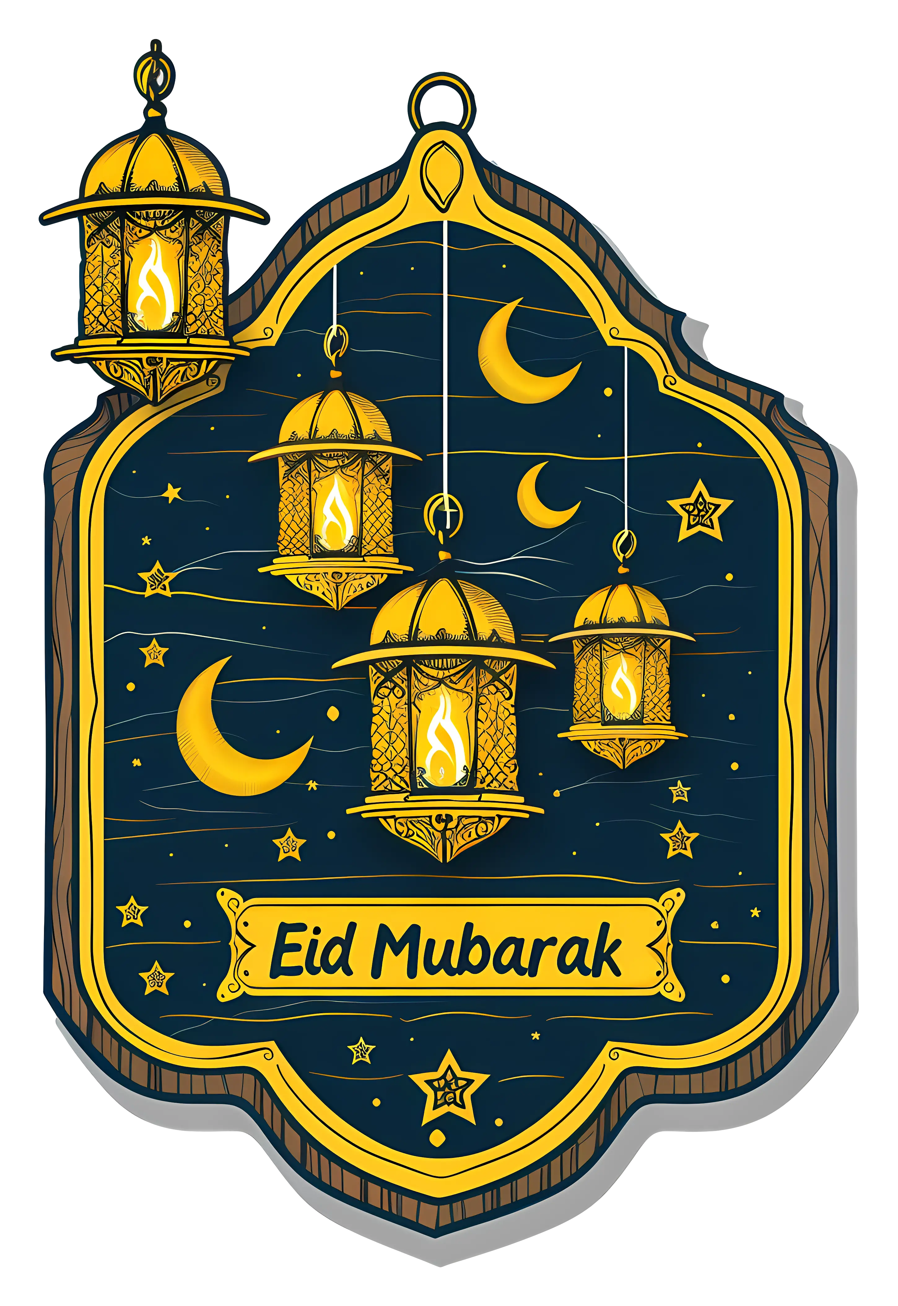 Eid Mubarak Lanterns