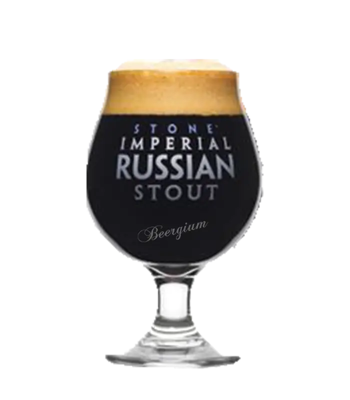 Imperial Russian Stout Beer in Glass
