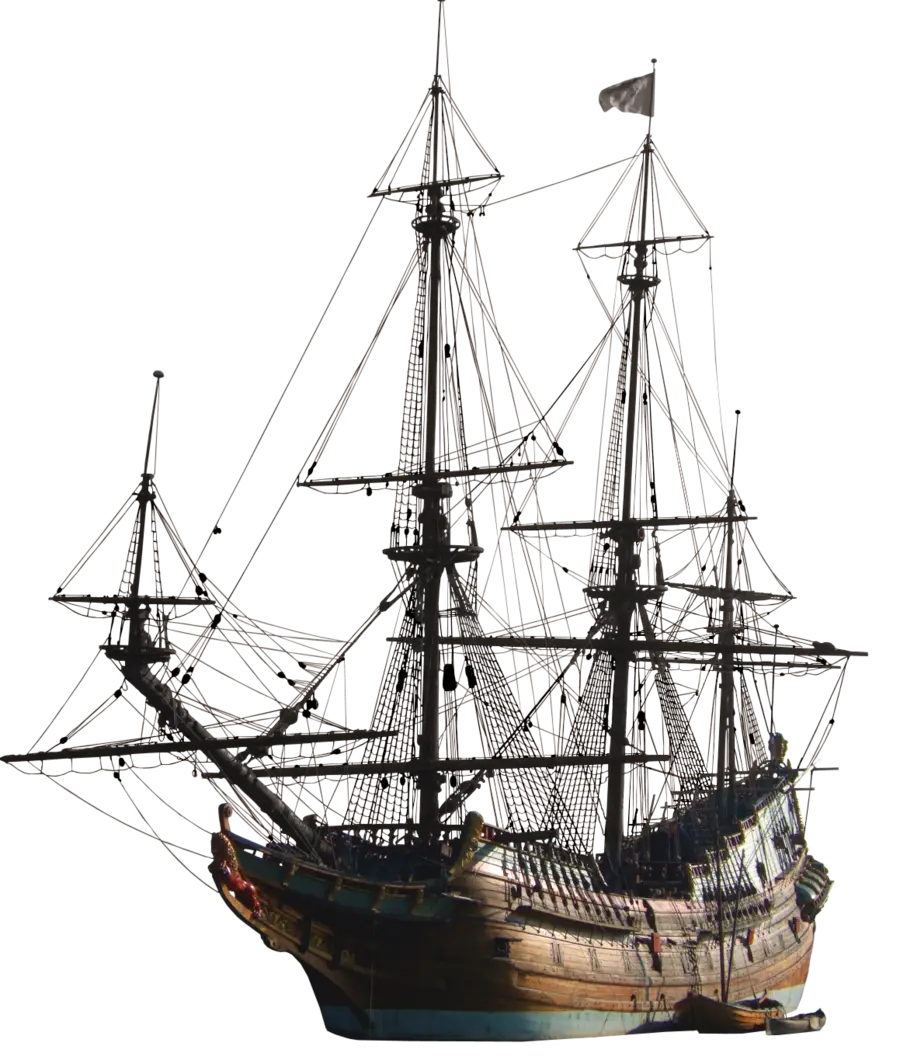 Historic Wooden Sailing Ship