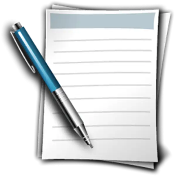 Paper and Pen for Writing and Office Use