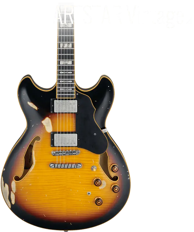 Electric Guitar with Vintage Design