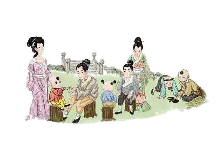 Traditional Family Gathering