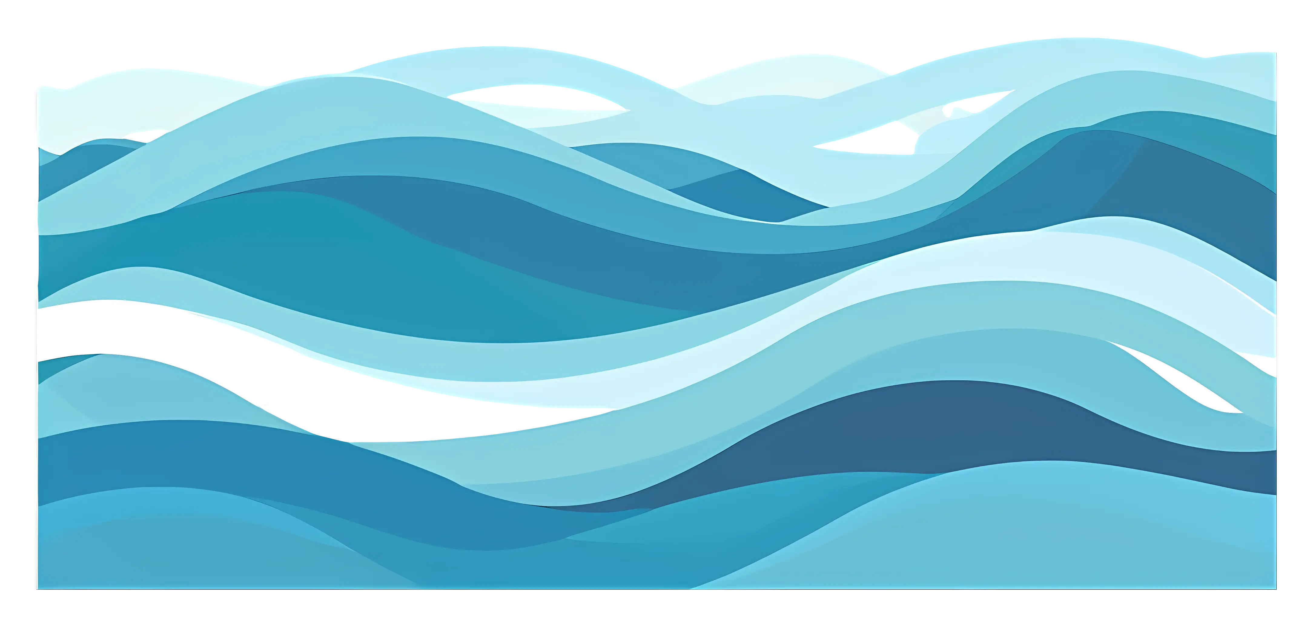 Blue Ocean Waves