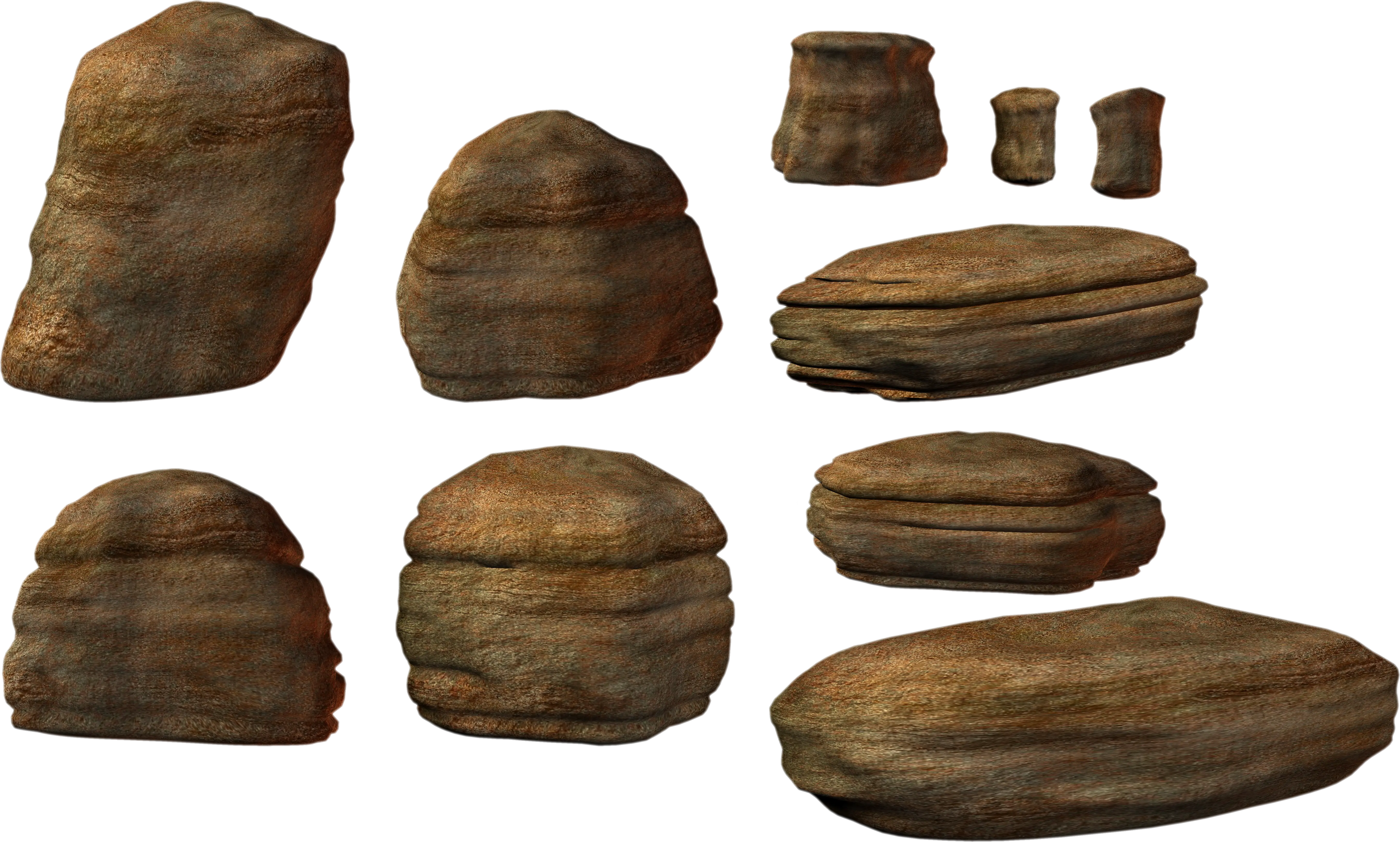 Various Rock Formations